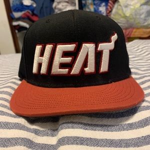 Miami Heat Adidas Fitted Hat